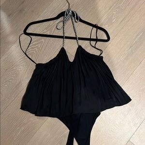 Elegant Black Women's Intimate Set